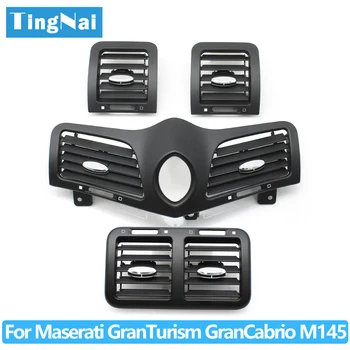 Car Front Rear Central Dashboard Left Right Middle AC Vent Air Vent Panel Cover For Maserati GranTurism GranCabrio GT GC M145 1
