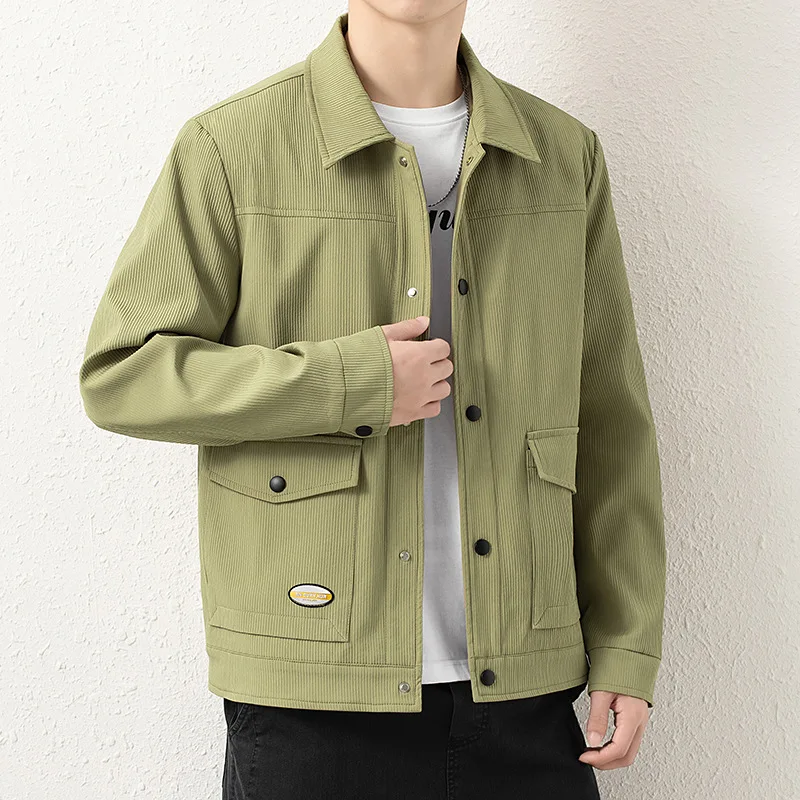 8XL Plus Size Autumn Jacket Men's Lar Coat Casual Loose Plus Size