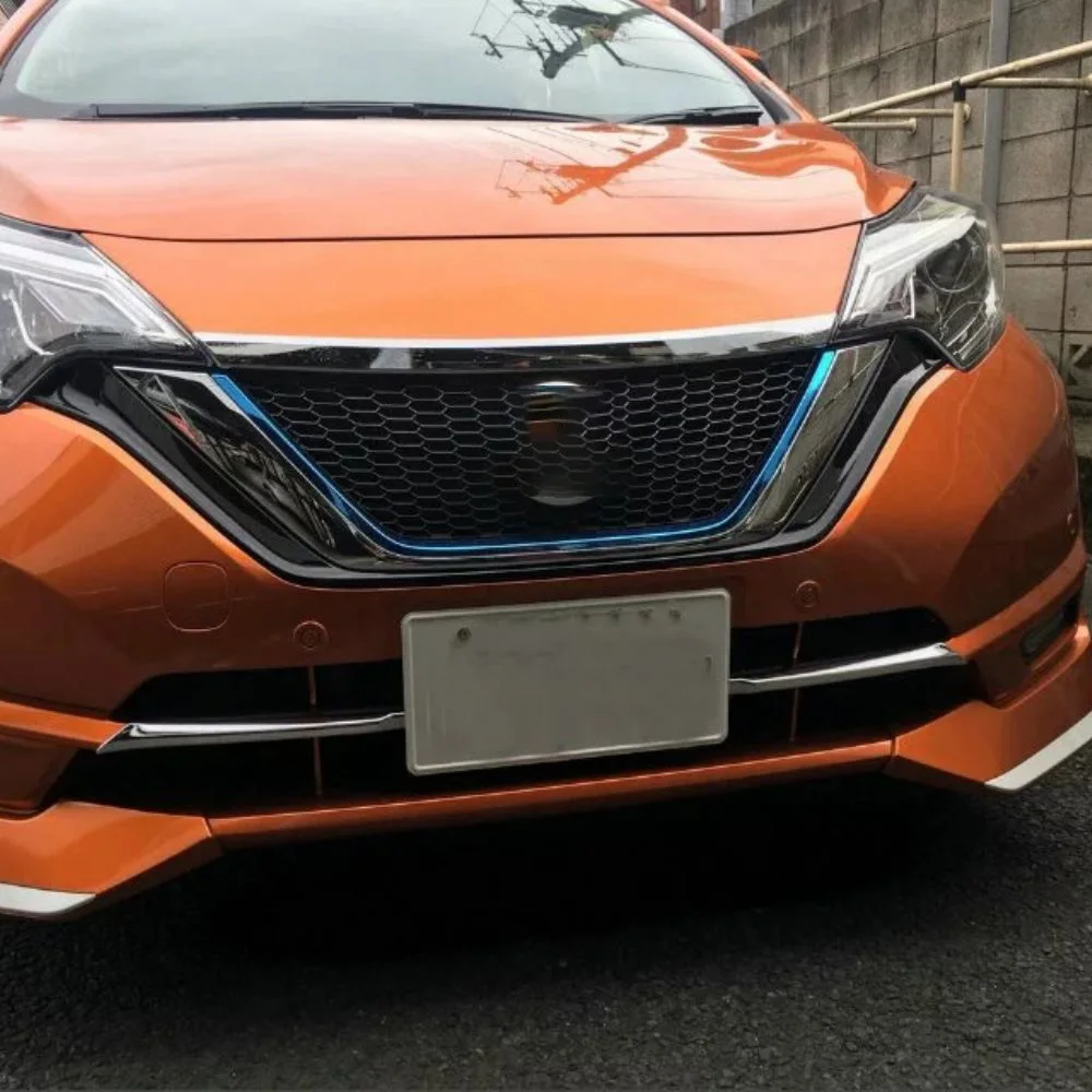 日産ノートe12e-パワー2016-2019用フロントグリル,フード,リップ