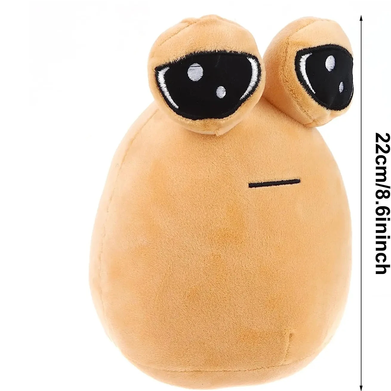 New color Pou Plush Cartoon Alien Toy Kawaii Stuffed Animal Doll Hot Game Figure Gifts for Fans