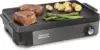 Beach Professional Cast Iron Indoor Electric Grill & Griddle, 10" x 16" Preseasoned Cooking Surface, Adjustable Temperature up t 1