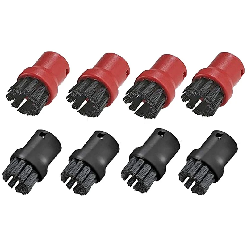 

8 Pack of Hand Tool Nozzle Bristle Brushes for Karcher SC1 SC2 SC3 SC4 SC5 SC7 Premium Steam Cleaner