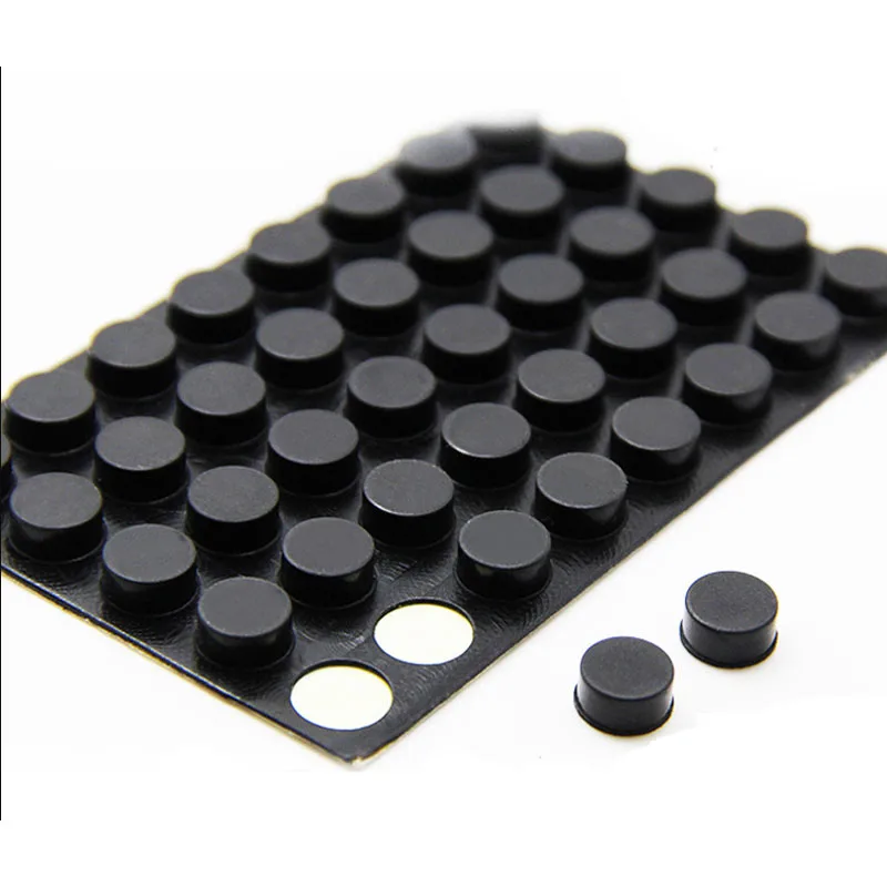 Rubber Feet Self Stick Bumper Pads Adhesive Tall Square/Round Bumpers Shock Absorber For Electronics Laptop Appliances Furniture table foot pad table leg tips floor protector caps
