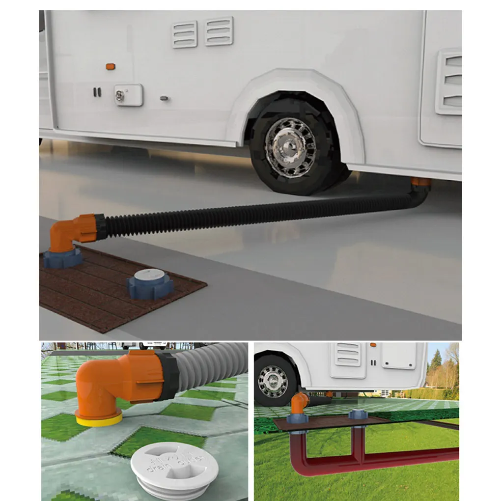 SewerHoseCaravansDrainPipeCamperPartCaravansFittingMotorhome