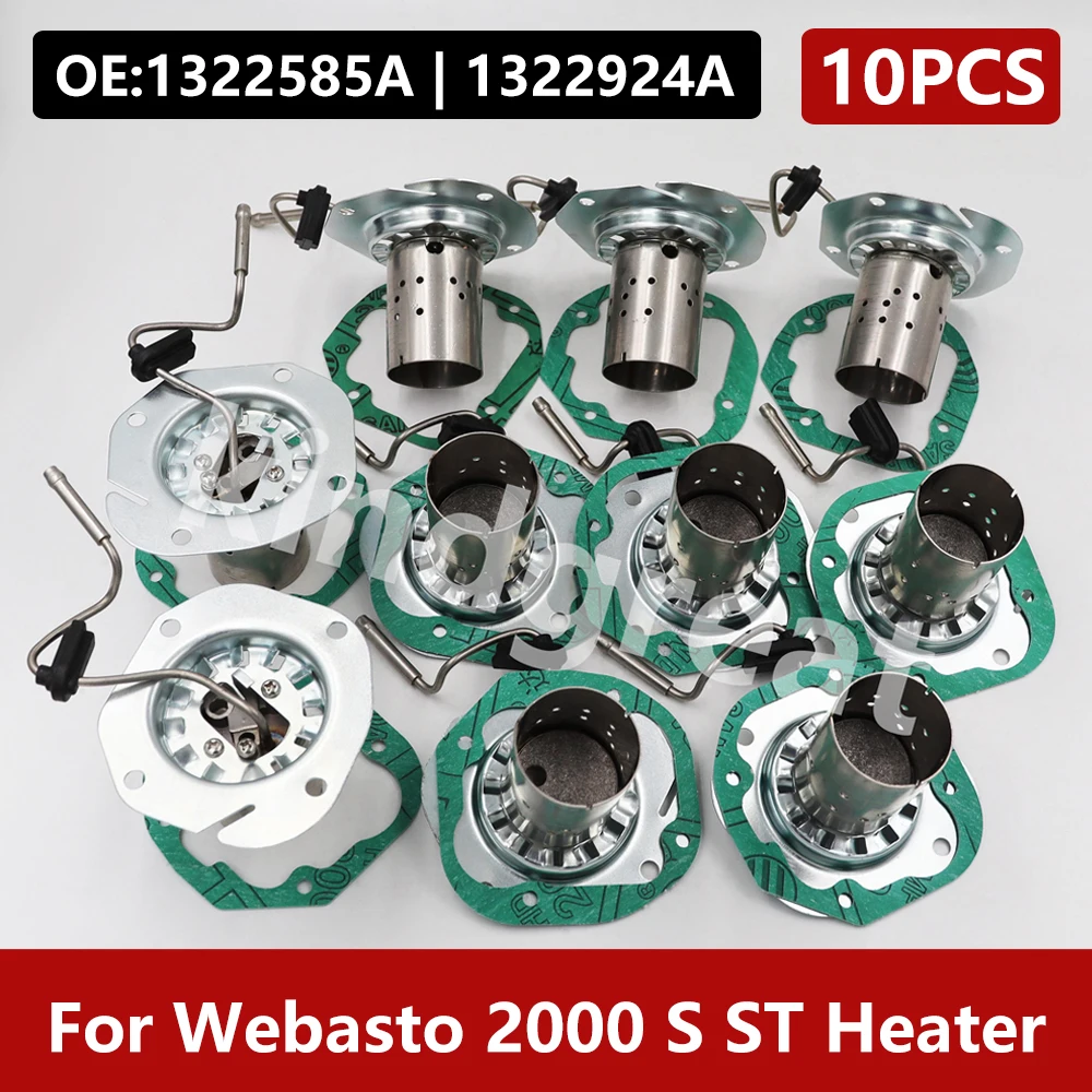 

10PCS/Lot 65786A |1322924A | 1302799A |1322585A Combustion Chamber For Webasto AT2000 S ST Diesel Parking Air Heater Burner