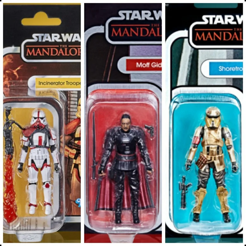 

Hasbro Star Wars Mandalorian 3.75-inch Incinerator Trooper Moff Gideon Shoretrooper Doll Gifts Toy Model Anime Figures Collect