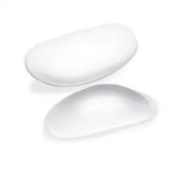 Silicone Invisible Reusable Right Angled Shoulder Enhancers (Silicone Transparent)