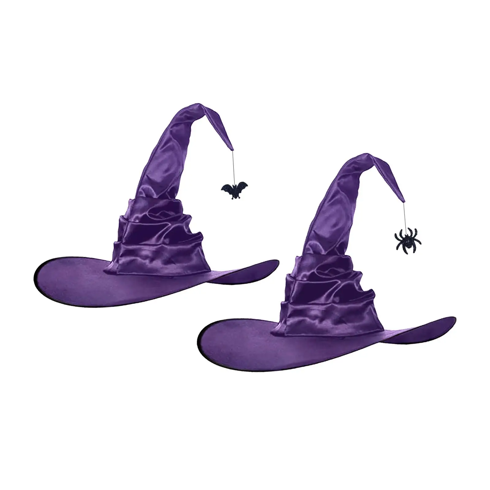 

Pointed Top Halloween Witch Hats Cosplay Costume Accessories