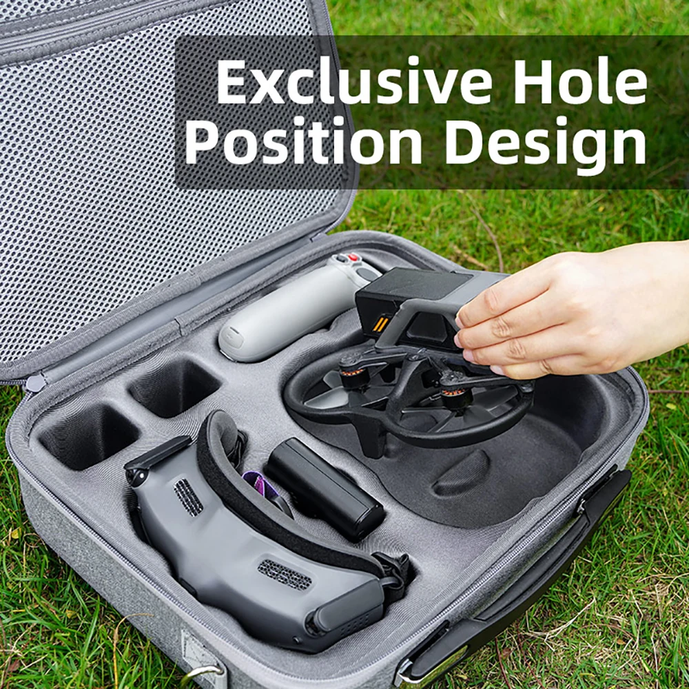 Carrying Case For DJI Avata Drone Storage Bag Portable Handbag Outdoor Large Capacity Shoulder Bag For DJI Goggles 2 Accessories drone accessories drone storage bag dji case drone case handbag case