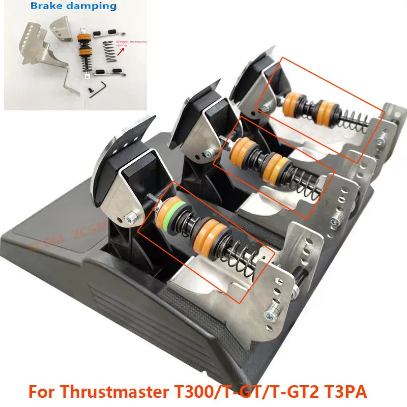 Double Pédale Mod F1 Thrustmaster T3PA Imprimée 3D Pour Simracing - Neuf