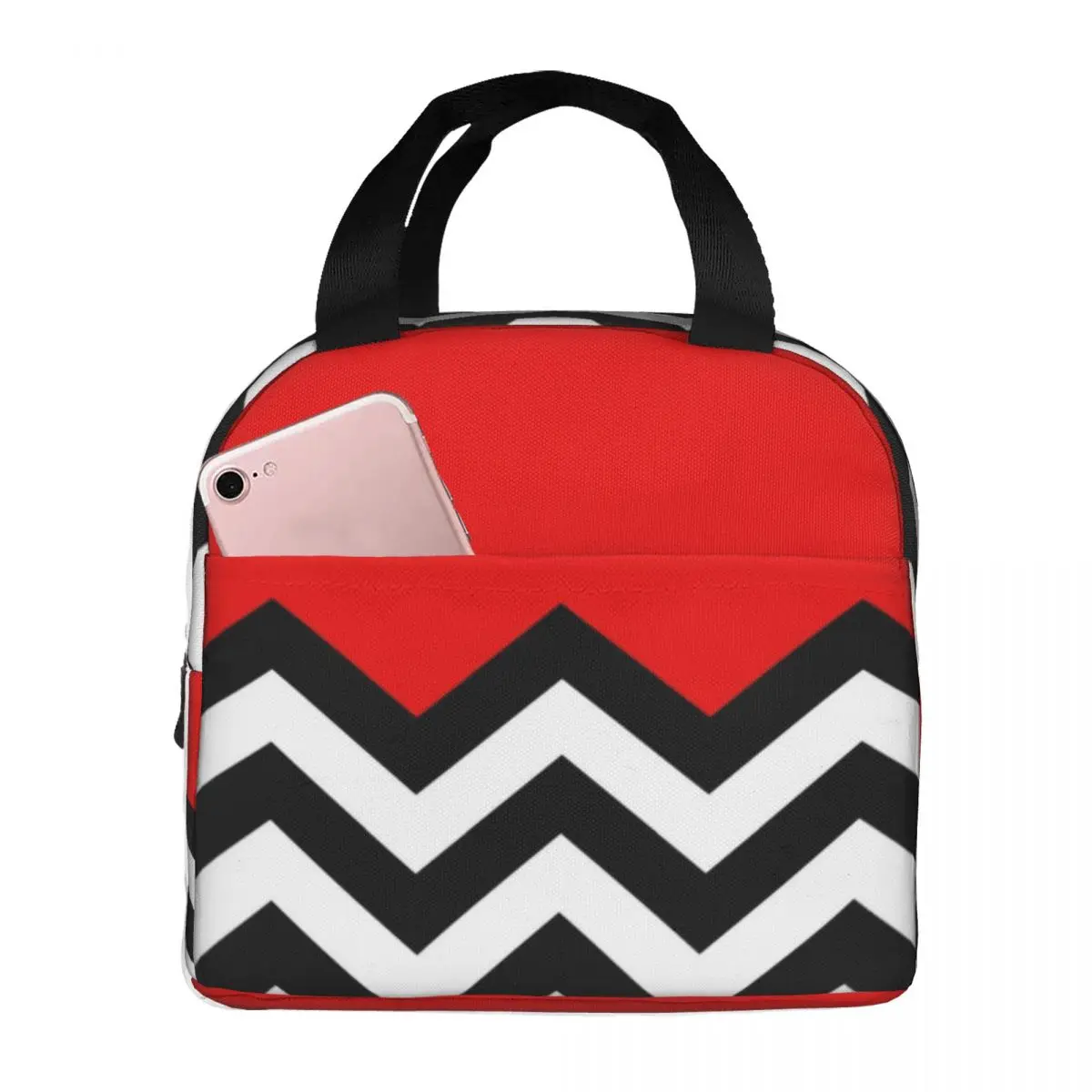 

Twin Peaks Black Lodge Thermal Insulated Lunch Bag Insulated bento bag Meal Container Food Storage Bags cooler Tote Lunch Box