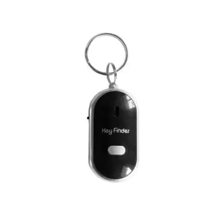 1PC Mini Anti Lost Key Finder Locator Sensor Anti-Lost Alarm Key Locator Finder Keychain Whistle Sound With LED Light Device 