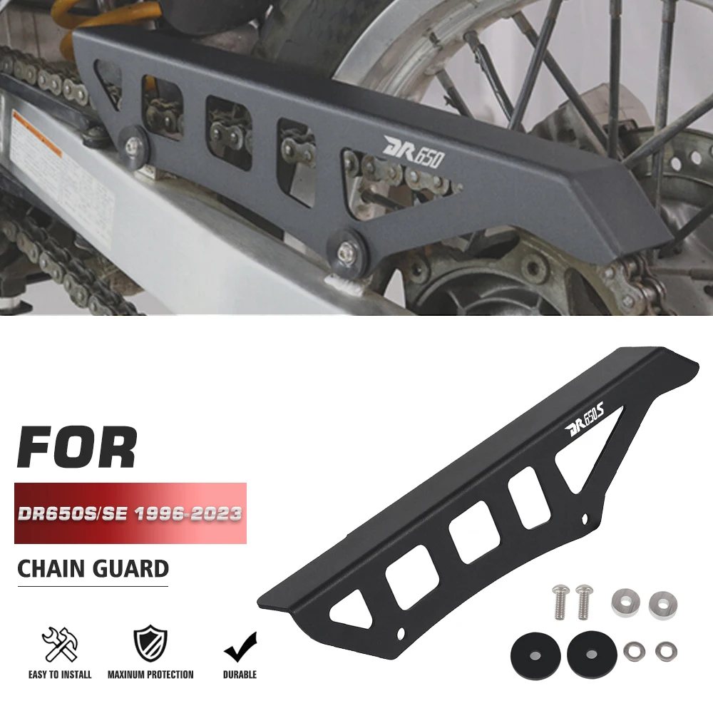 

DR650S/SE DR650 аксессуары Защитная крышка цепи мотоцикла алюминиевая часть для Suzuki DR650SE DR 650 S 1996-2023 2022 2021 2020 2019