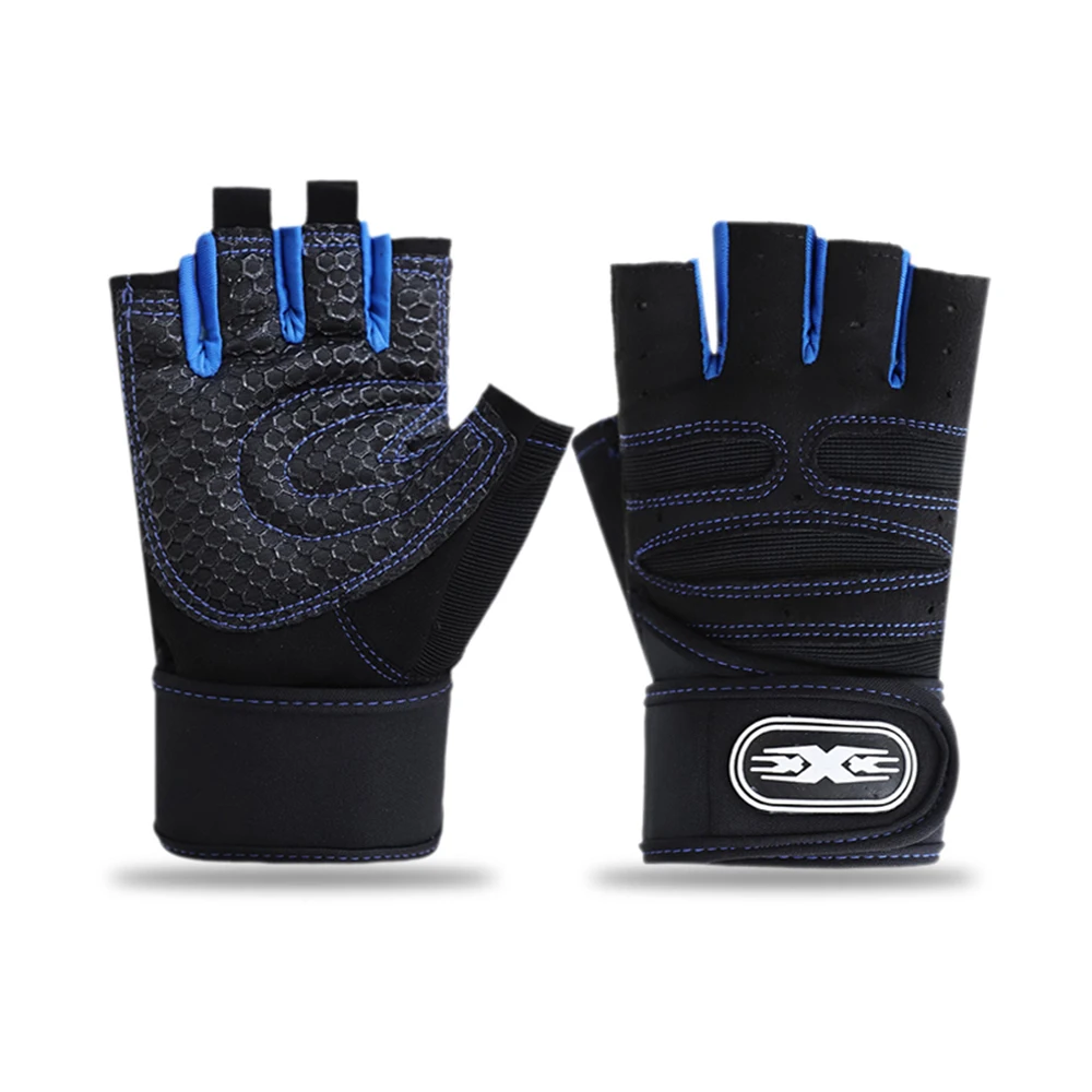 Breathable Half-Finger Cycling Gloves for Fitness and Heavyweight Training