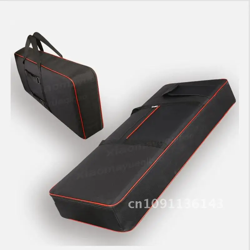 61/76/88 Keyboard Gig Bag with Durable Piano Waterproof Cloth Case K026 Cotton Padded Oxford 10mm 600D Portable