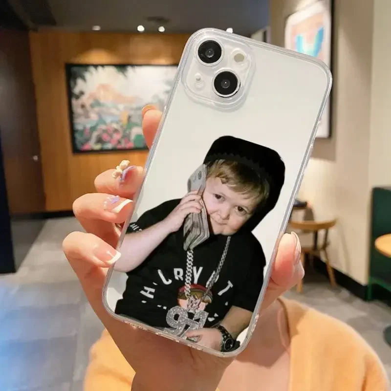 Comical Hasbulla Transparent Phone Case - Soft Protective Cover