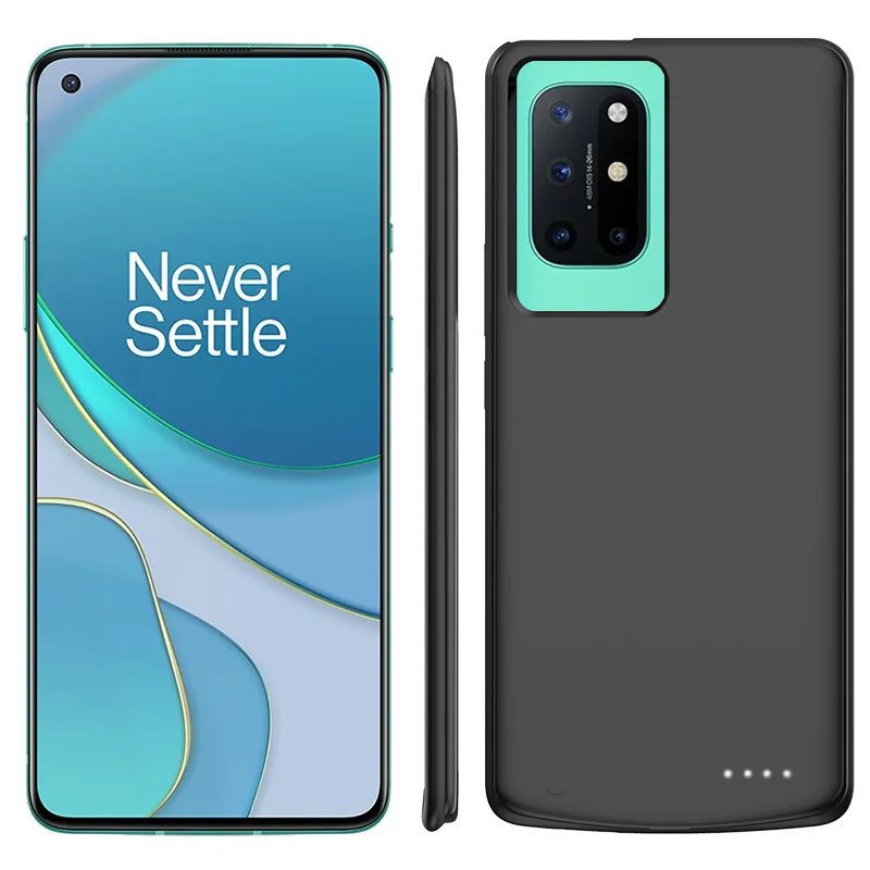 OnePlus 8 Pro용 10000mAh 외장 배터리 충전기 케이스, OnePlus 8용 보조 배터리 커버, 충전 케이스