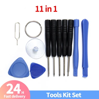 11/6pcs telefoni cellulari apertura leva Kit di strumenti di riparazione del telefono cellulare cacciaviti Set per iPhone 4 4s 5 5s 6,6Plus Set di utensili manuali