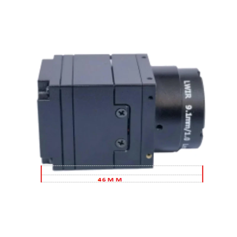 FPV Thermal Camera High Resolution 384&times;288 Long Distance Drone Onboard Camera Uncooled Infrared Night Vision for RC Drone