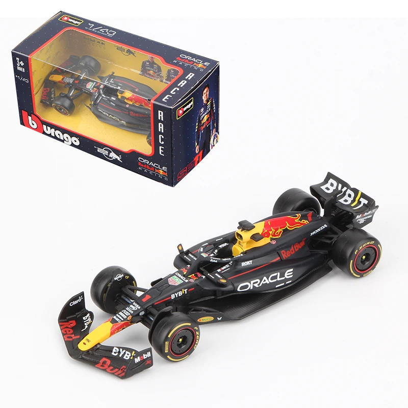Bburago 1:43 2024 F1 Alloy Car Model Formula Racing Die Cast Toy SF24 RB20 W15 MCL38 Red Bull Mercedes New Season 2