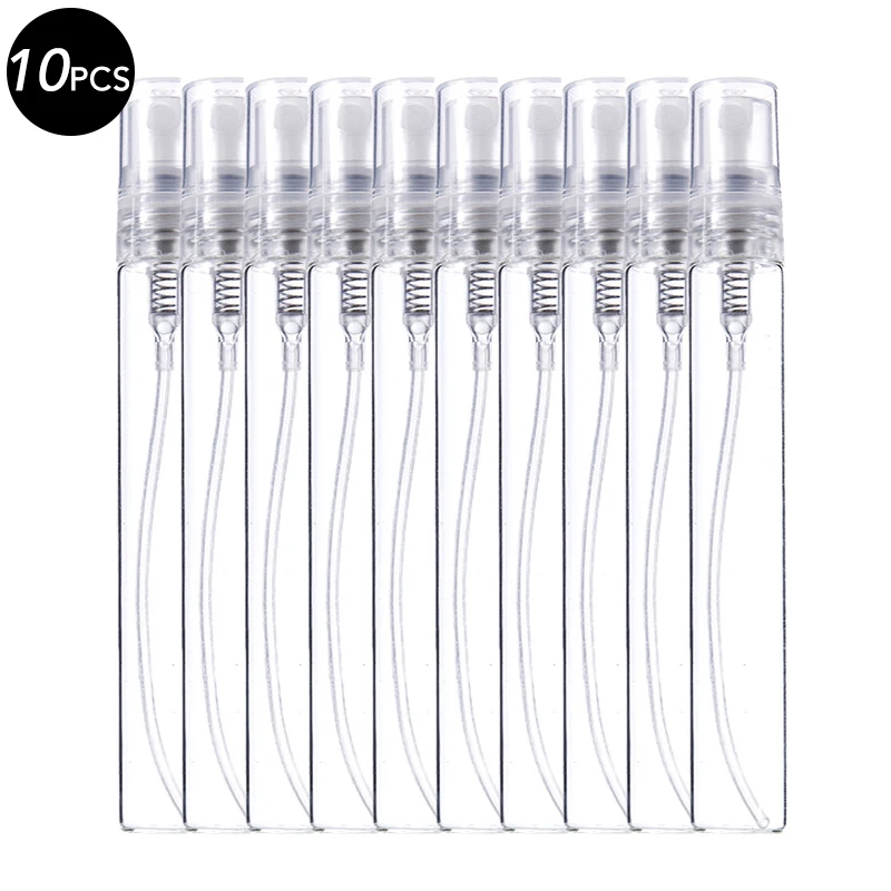3/5/10ml 10Pcs Perfume Refillable Spray Bottle