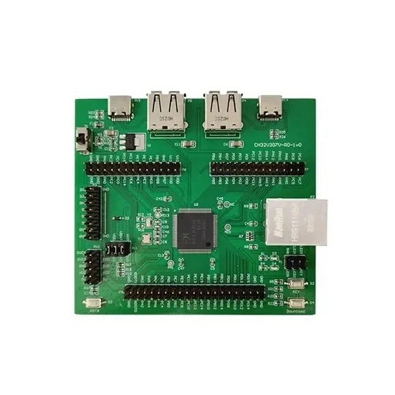 Ch32v307v evt r0 ch32v307 development board 32 bit risc v core mcu usb2