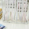 10 Rolls Skinny Washi Tape Set Masking Thin Basic Patterns Decorative Tapes for Arts, DIY Crafts, Journals, Planners, Scrapbook 4
