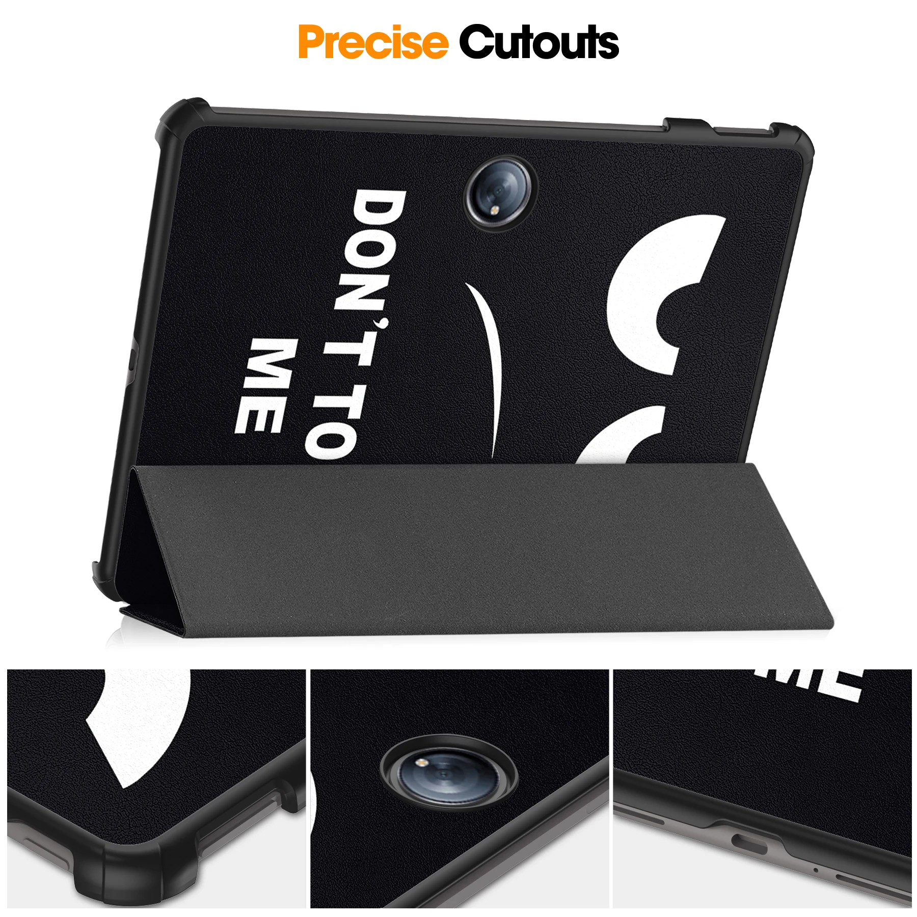 Premium Tri-fold Magnetic Case for 12.1 Inch Tablets - Hard Shell Flip Stand with Soft TPU Cover
