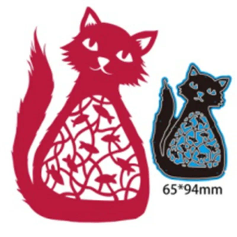 

Форма для резки металла в виде милых животных, новинка 2023, Лидер продаж, для «сделай сам», для скрапбукинга, украшения, тиснение, ручная работа, форма, шаблон для резки