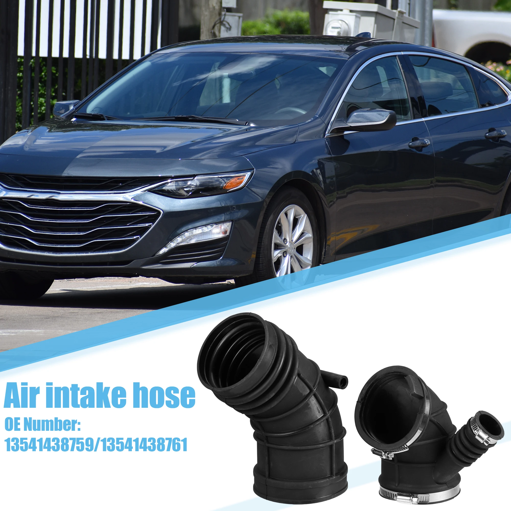 UXCELL Car Air Intake Hose Tube for BMW 330Ci 2001-2006 for BMW 330Xi 2001-2005 Z3 L6 3.0L 2001-2002 13541438759