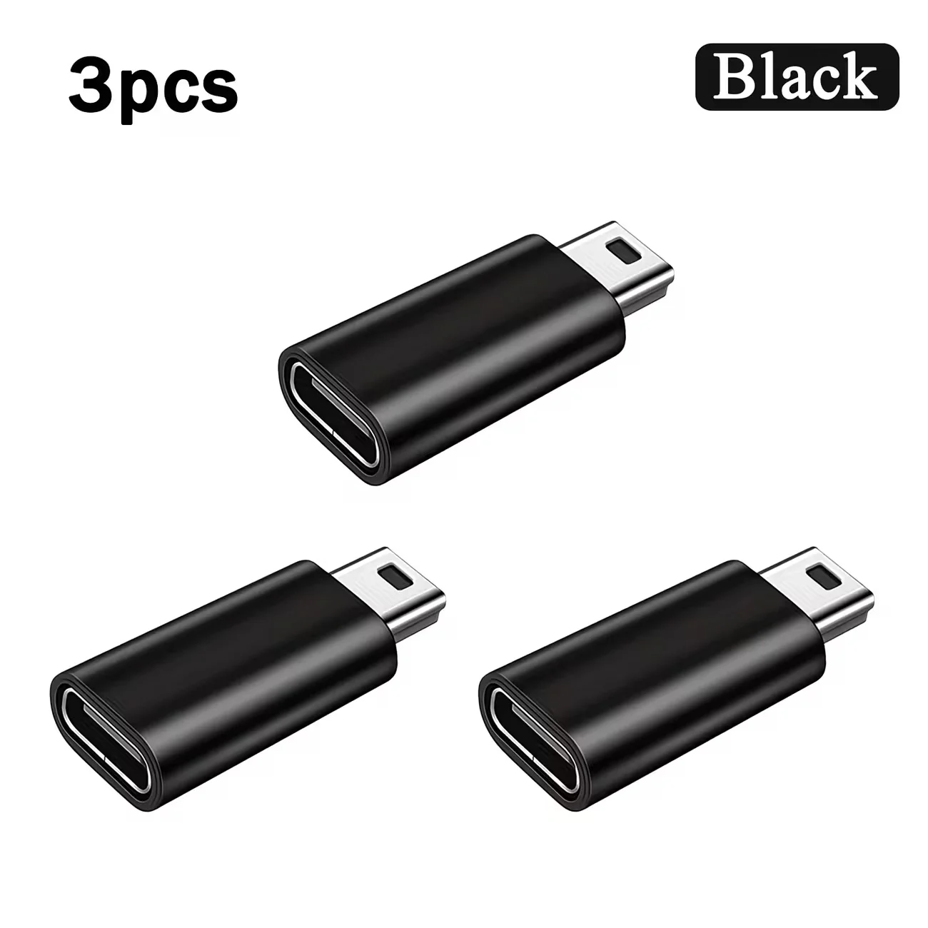 1/2/3/4팩 USBC-미니 USB 어댑터, USB 미니-Usbc 어댑터는 충전 및 데이터 동기화를 지원하며 디지털 카메라, GPS R과 호환됩니다.