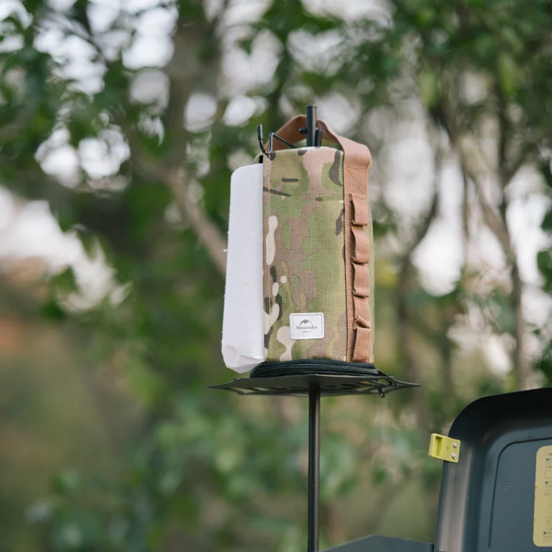 Naturehike Camouflage Kitchen Tissue Box Outdoor Camping Portable Paper Towel Storage Box