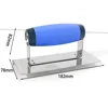 Stainless Steel Inside/Outside Corner Trowel Smooth Finishing Trowel With Ergonomic TPR Comfort Handle For Wall Cleaning Tools