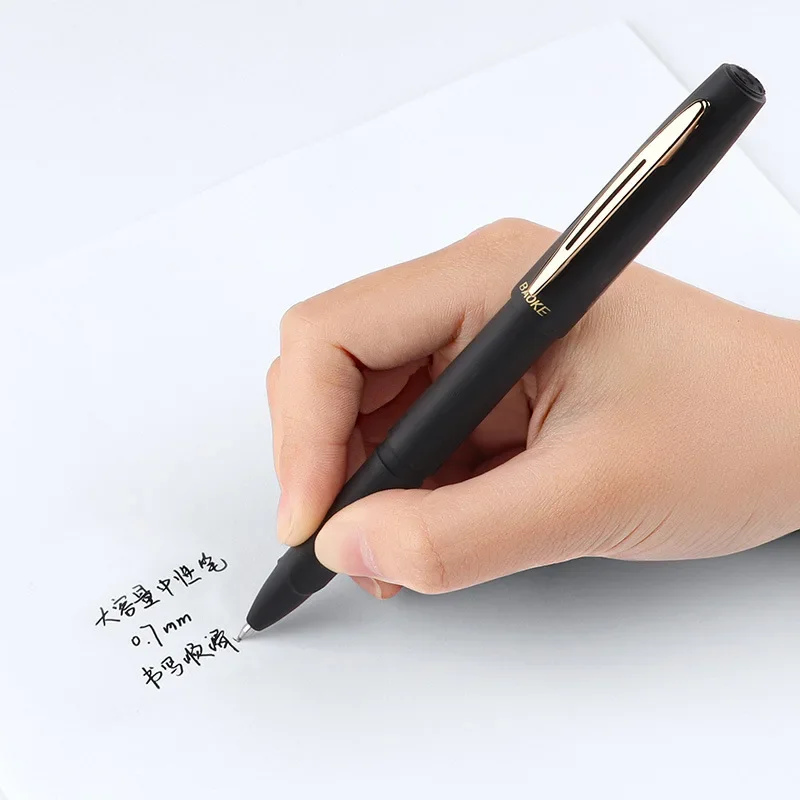0.5/0.7/1.0mm Large Capacity Office Business Gel Pens Signature Pen For Writing School Office Supplies Cute Stationery 5