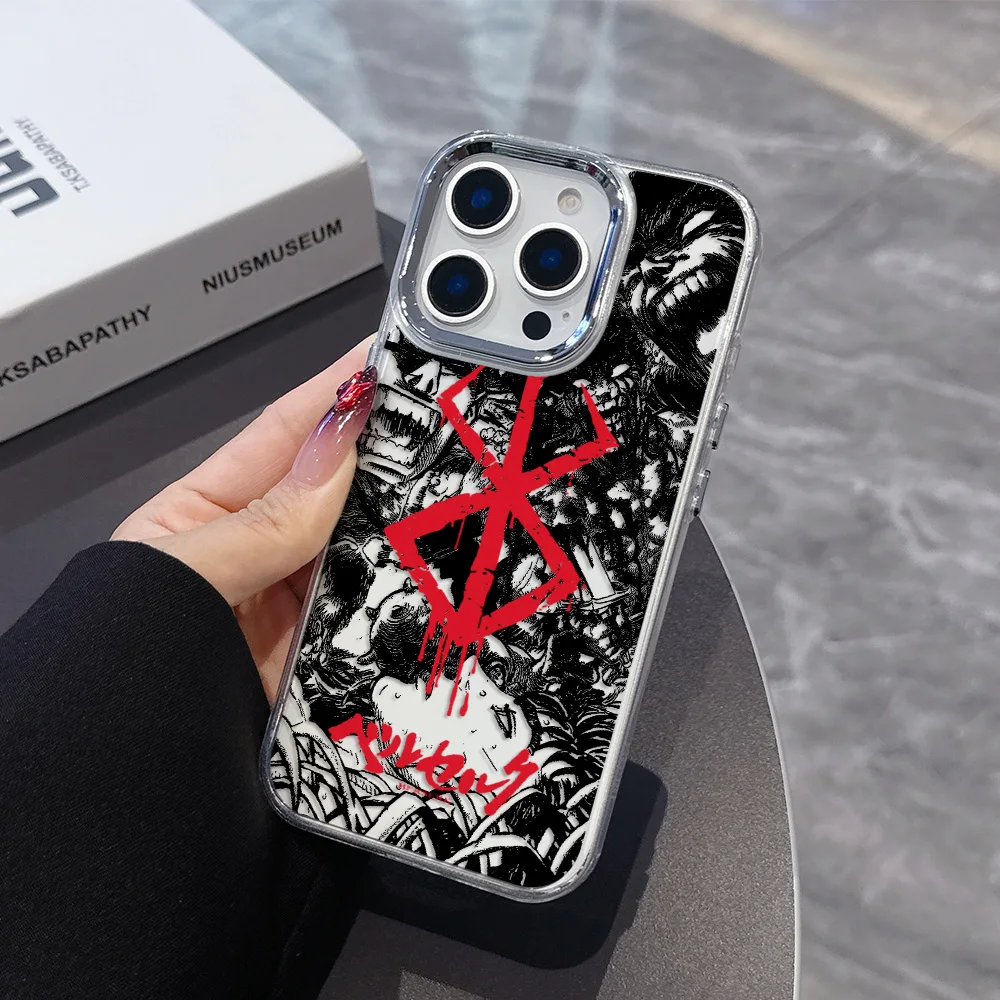 Berserk Anime Transparent Soft Phone Case - Hot Design Protective Cover