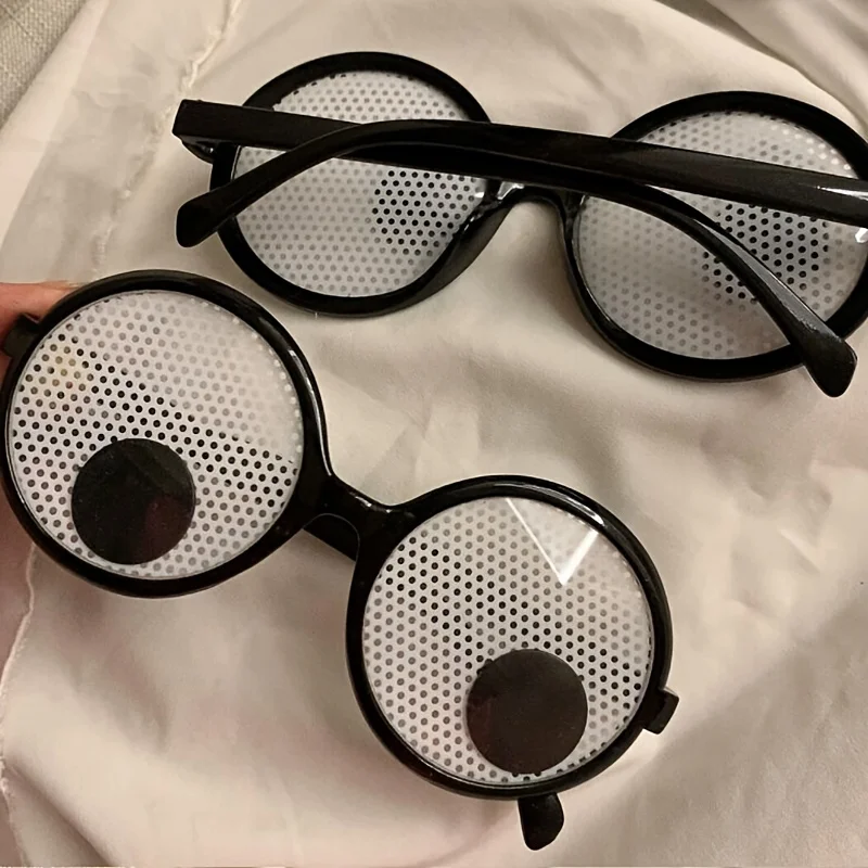 Funny Costume Glasses Wiggle Eyes Glasses Novelty Shades Funny