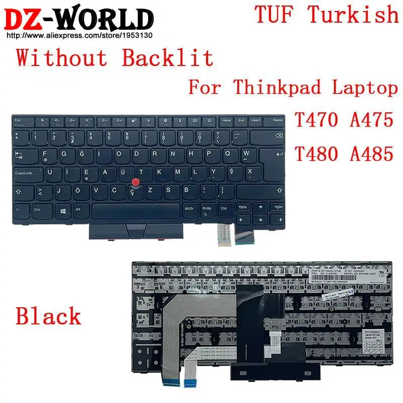 Teclado Para Lenovo Thinkpad T470 T480 A475