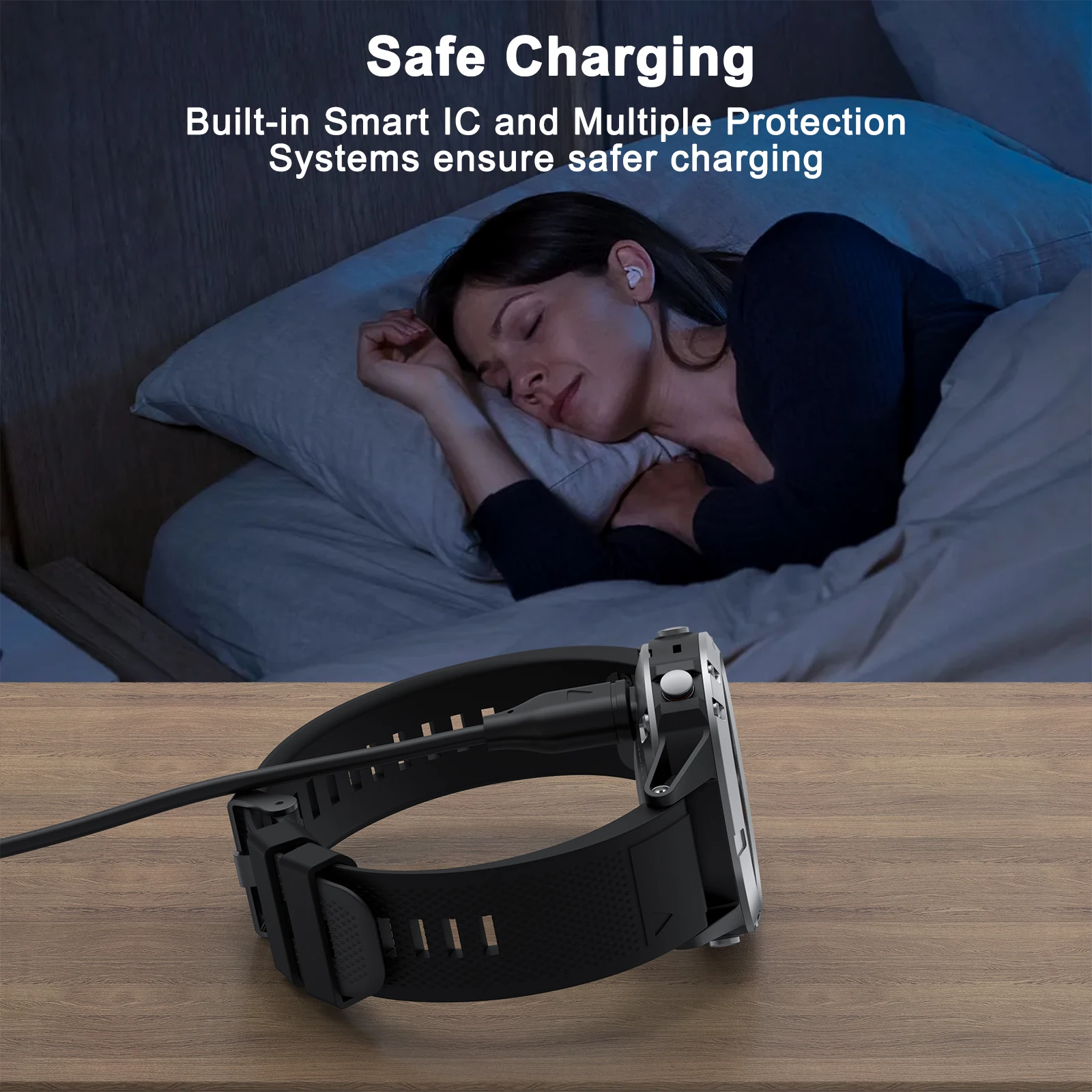 USB Type C Charging Cable For Garmin Fenix 7 7S 7X 6 6S 6X Pro 5S 5X Vivoactive 3 4S 935 945 245 Venu 2 Charger Plug Cover Case I397721646 - View #7