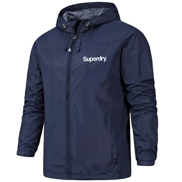 Spring and Autumn Men's Casual Fashionable Outdoor Sports Waterproof, Windproof, Breathable and Comfortable Windbreaker Jacket 2