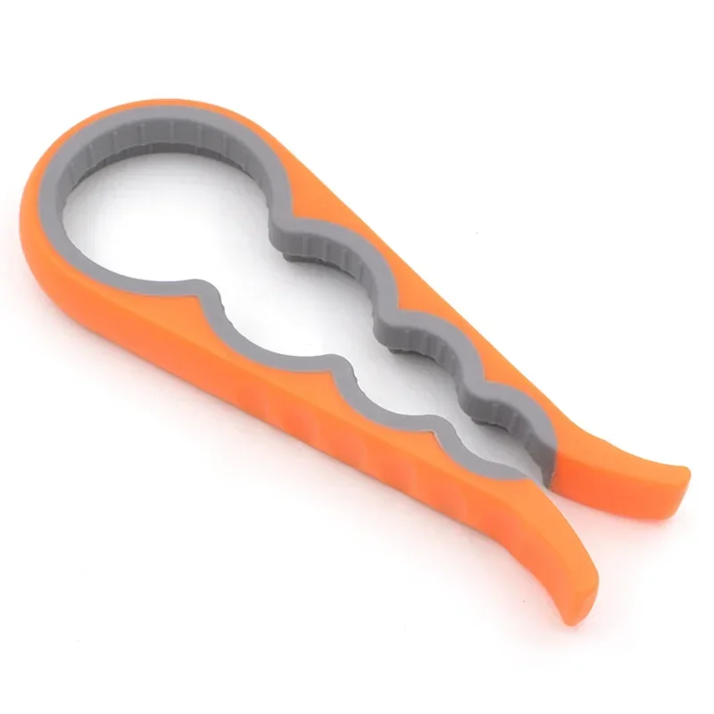 Can Opener Multifunctional Four In One Screw Cap Can Opener Manual Non-Slip Twist Cap Bottle Kitchen Gadget