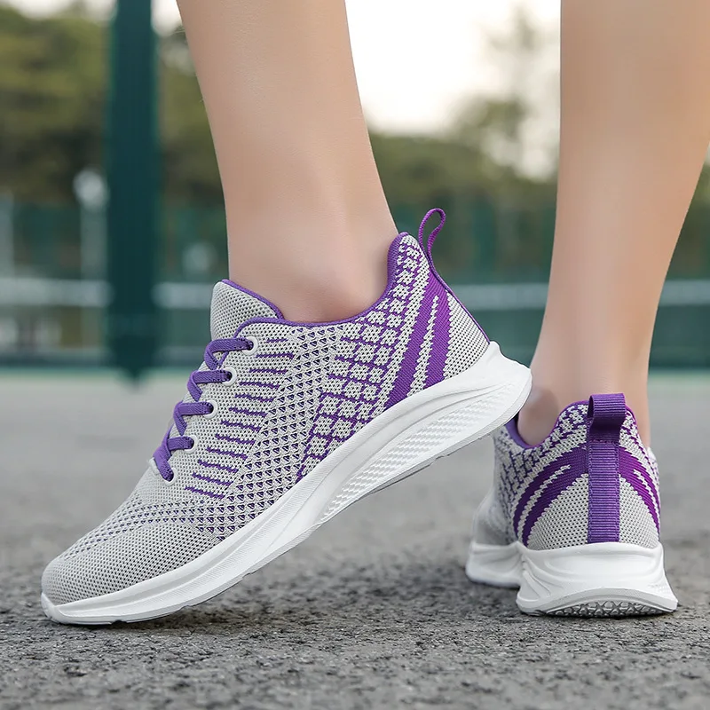 Sport Shoes Women Breathable Lightweight Running Sneakers Non-slip Walking Shoes New Jogging Comfortable Soft Shoes Zapatillas