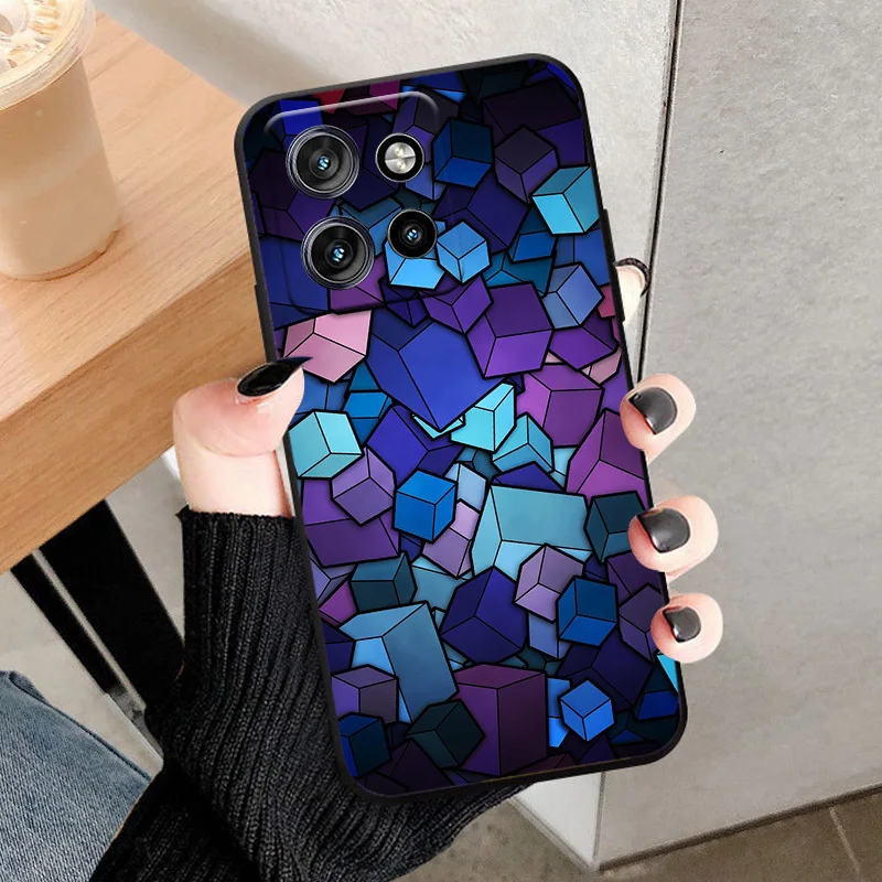 Luxury Shockproof Silicone Phone Case with Painted Design - Premium Back Cover