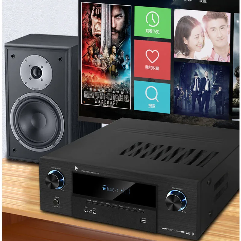 Subwoofer with built in amp home online theater