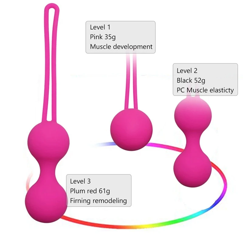 Beads Vaginal Ball Sex Toys for Women Silicone Smart Geisha Kegel Ball Simulator Vagina Chinese Ben Wa Ball Tightening Exerciser Scd213a26f8e0423eb2ad335859915794D