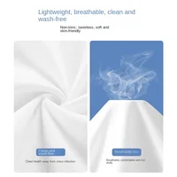 Disposable Bed Sheet Four Sets Travel Portable Disposable Hotel Supplies Dirty Isolation Bed Sheet Duvet Cover Double Set 2