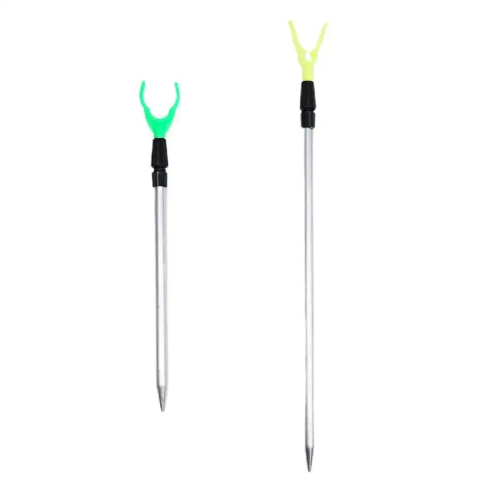 

Aluminum Alloy Telescopic Fishing Stand Telescopic Adjustable Fishing Rod Holder Fixed Extending Portable