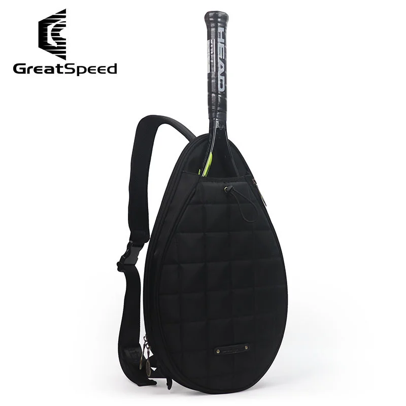 2024 GREATSPEED Tennis Bag Youth Badminton Bag Single Shoulder Bag Male Female Tennis Racket Bag Children Racquet Package Women 2