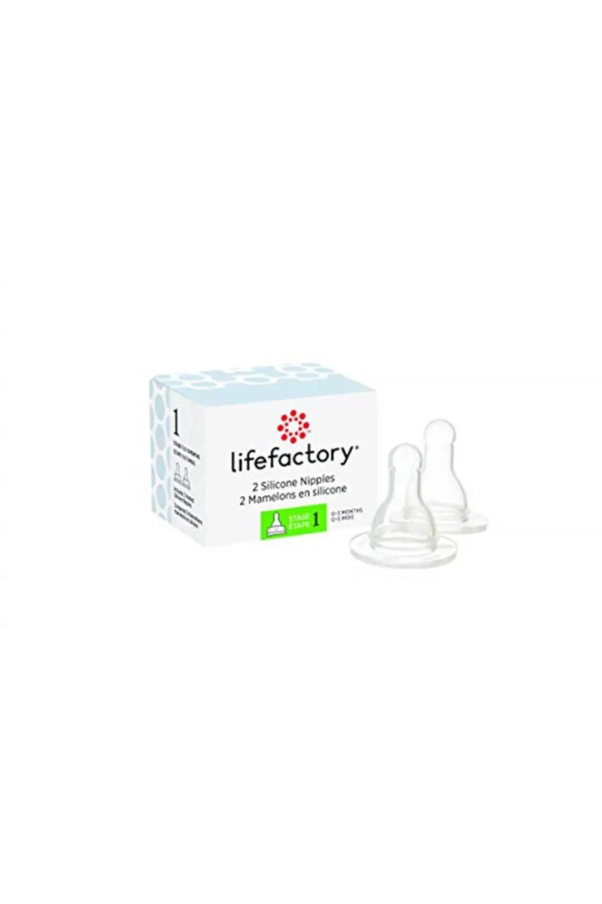 Бренд: Lifefactory силикон стекло для бутылки кормления 0 - 3 месяцев чем -набор (1)