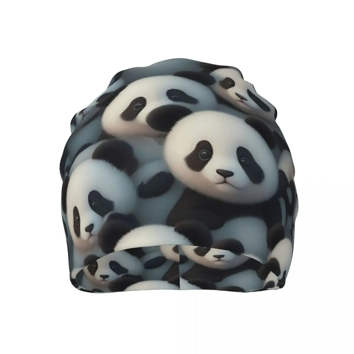 

Cute Panda Pattern Knitted Hat For Men And Women Gift Unisex winter Warm Brimless Urinal Hat