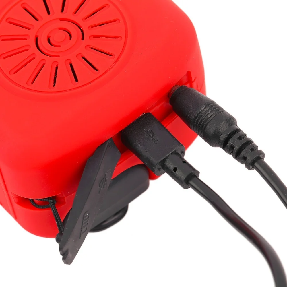 Survival Tool Protable Emergency Solar Hand Crank Dynamo AM/FM/WB Weather Radio LED Flashlight Charger Waterproof
